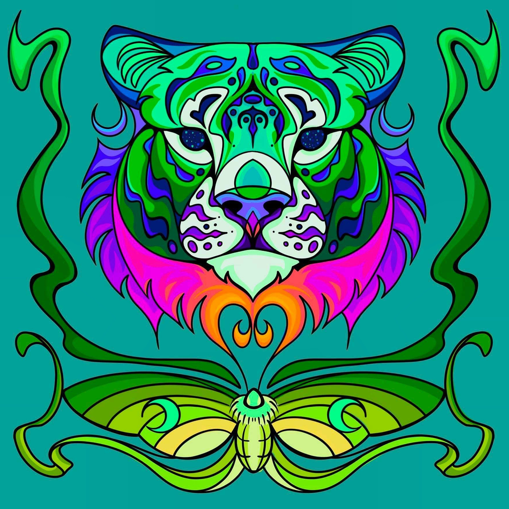 The Inking Dragon - Fine Art and Stickers project image