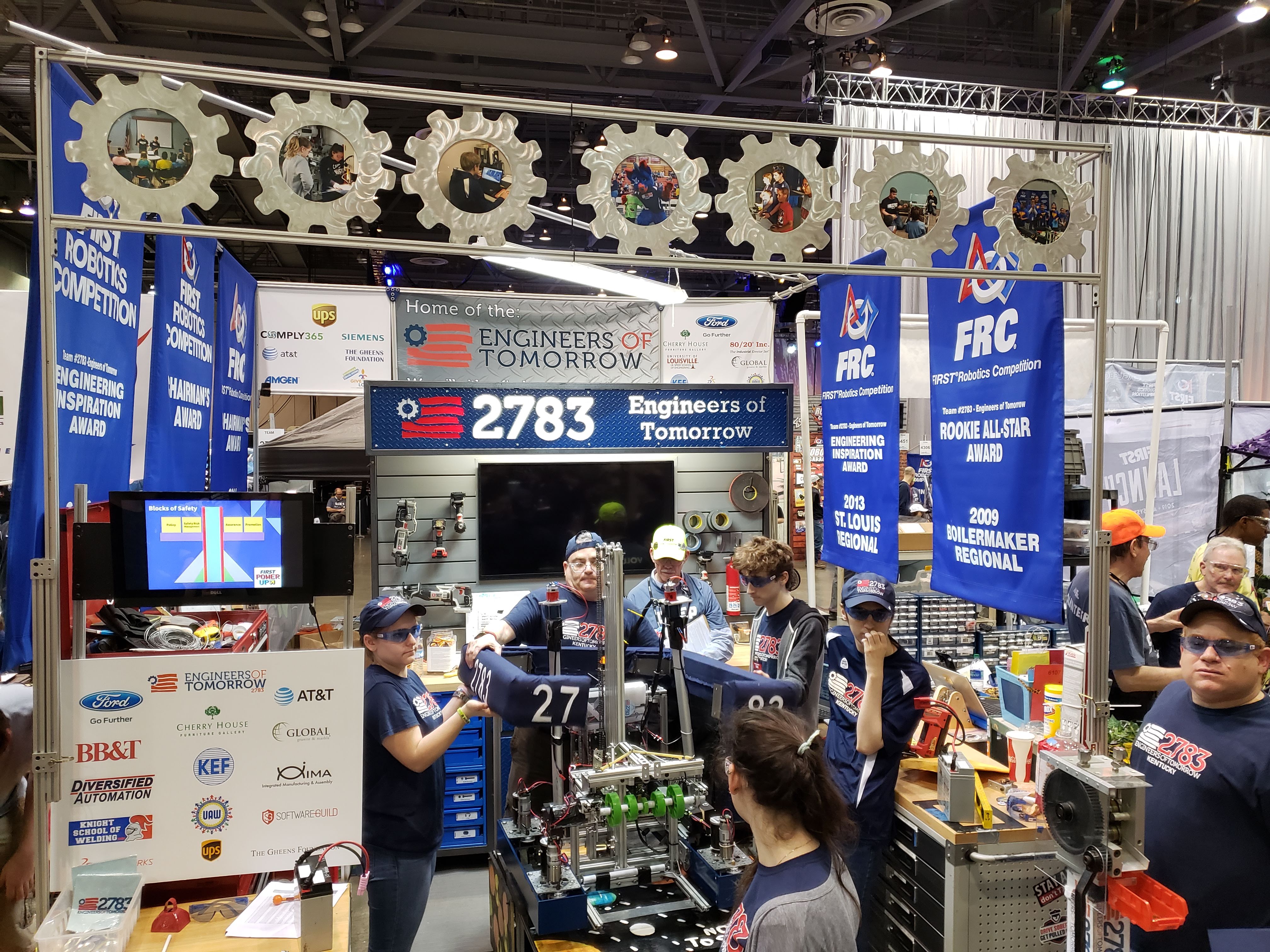 Team 2783 Engineers of Tomorrow is a FIRST robotics team. project image